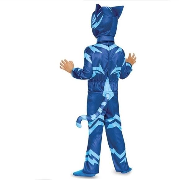 NWT Disguise PJ Masks Catboy Halloween Costume Cosplay 3T-4T Blue Superhero New - Picture 2 of 14